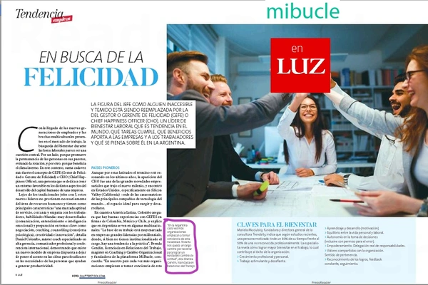 Gerentes de Felicidad en las organizaciones, ¿mito o realidad? - Brenda Gendin