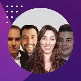 Christian Azcón, Javier Nickels, Pamela Scocozza, Franco Boglione